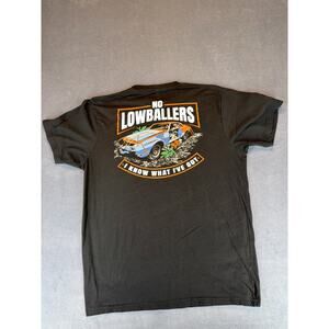 DF Freiburger No Lowballers T-Shirt Men’s XL Black Large Graphic on Back